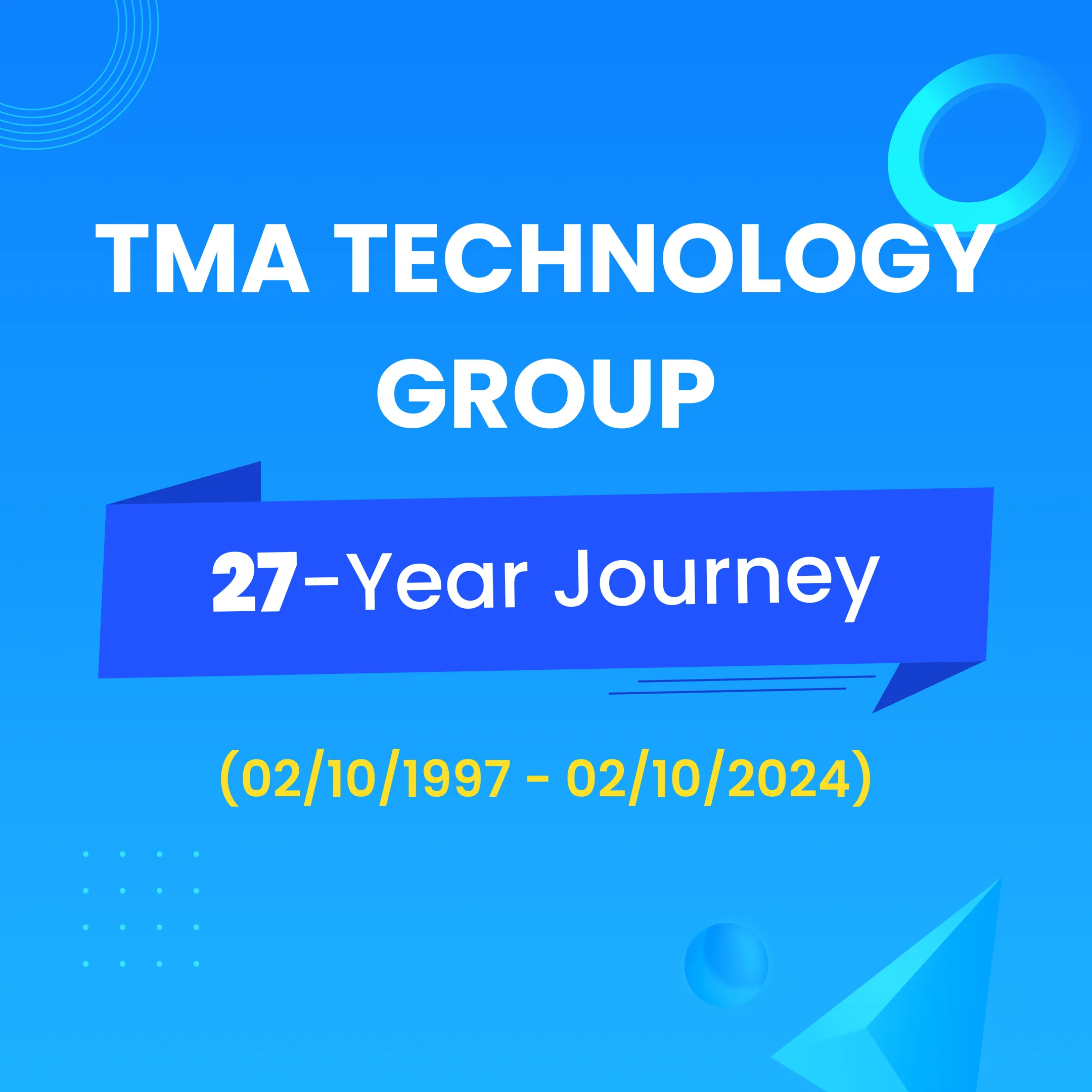 TMA's 27-Year Journey